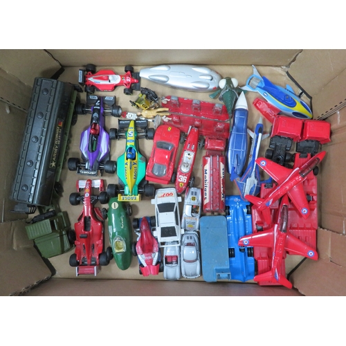 23 - 1960s onwards unboxed collection, some Film/TV, generally excellent to good fair, with Corgi, Husky,... 