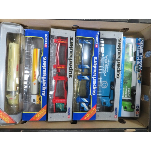 49 - Corgi Superhaulers collection, generally excellent in good plus boxes.  Contents appear complete but... 