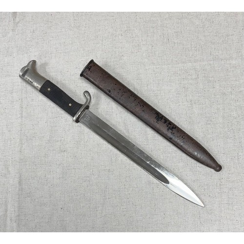 German K98 dress bayonet by Alexander Coppel and scabbard, ricasso ...