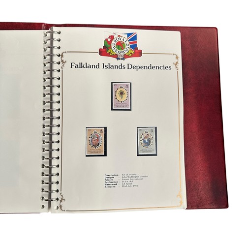 18 - World collection in nine vols / binders, includes; Royal Wedding, Thematics, Canada, covers, world i... 