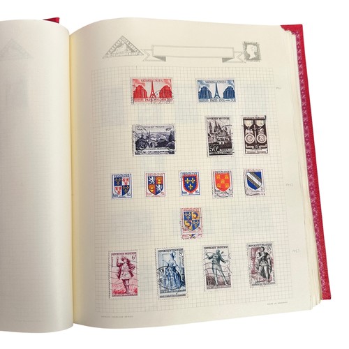 27 - France, early to middle collection in boxed Compton album,