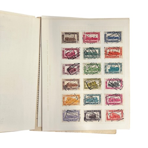 8 - World stamp collection in The Lincoln Stamp album, Davo album, two stockbooks and loose. The Lincoln... 