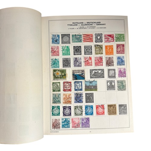 8 - World stamp collection in The Lincoln Stamp album, Davo album, two stockbooks and loose. The Lincoln... 