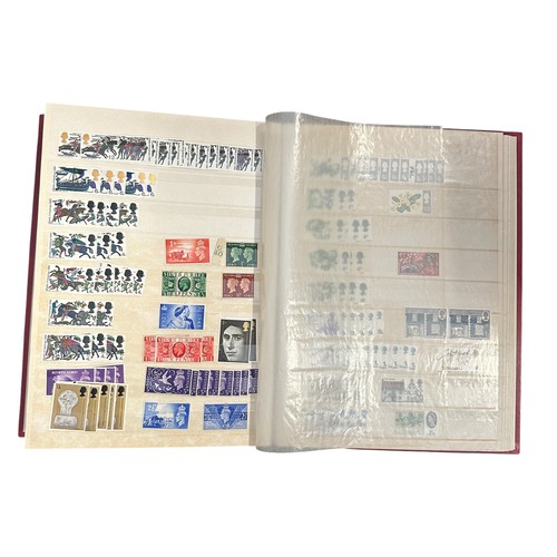 1 - World assorted range in nine  albums / volumes in large tub noting small box with Disney UM M/S’s, 1... 