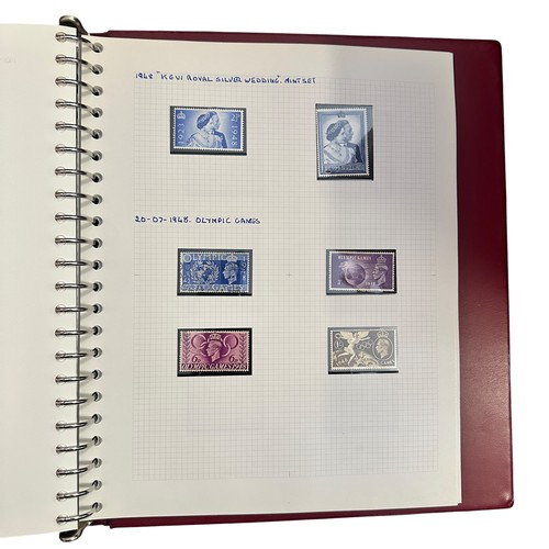 1 - World assorted range in nine  albums / volumes in large tub noting small box with Disney UM M/S’s, 1... 