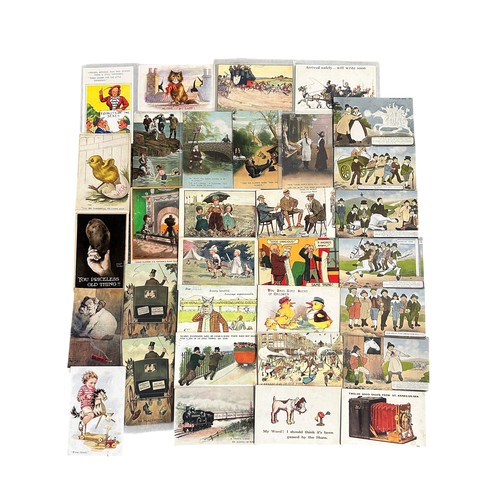 Wide And Varied Mix Of Comic And Artist Signed Postcards Viewing ...