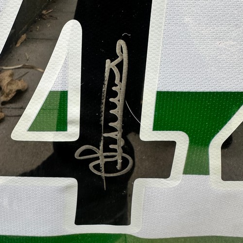 8 - Signed Stephen McManus Celtic Shirt. Signature on his shirt number. Small photo of McManus celebrati... 