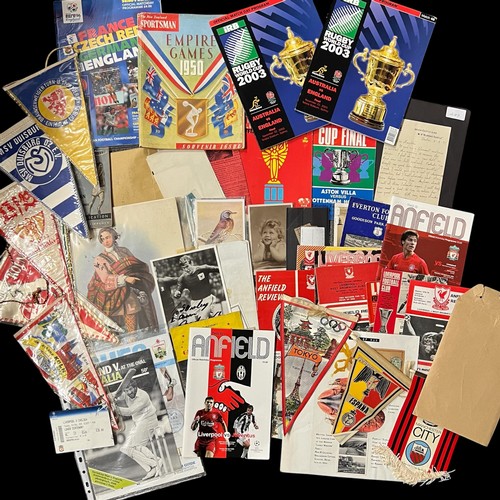 56 - Mixed Ephemera collection in two boxes, one with old Newspapers, qty approx. 20, Daily Mirror incl H... 