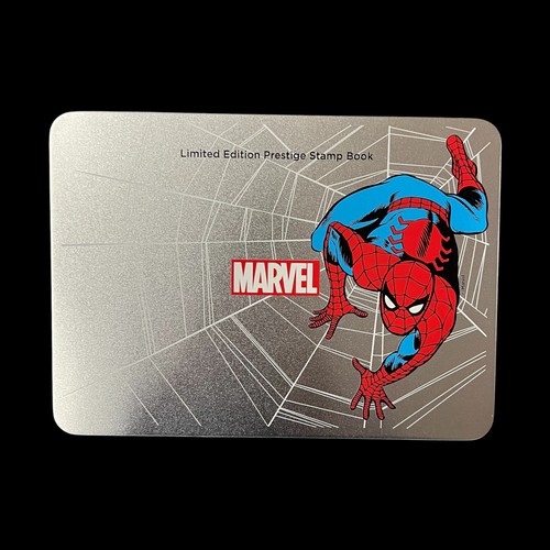 29 - Great Britain, QEII 2019 Marvel limited edition Prestige booklet tin.