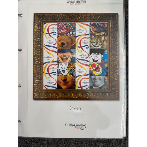 36 - Great Britain UM Smiler sheets 2000-2009, face value £1,613.