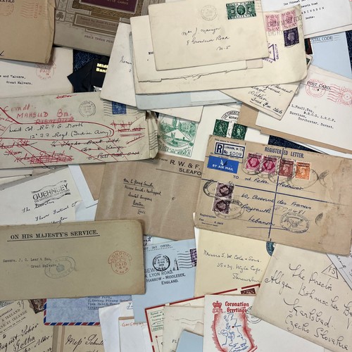 45A - Small range of Great Britain covers few more interesting. Includes; Public Trustee, Airmail etc. Qty... 