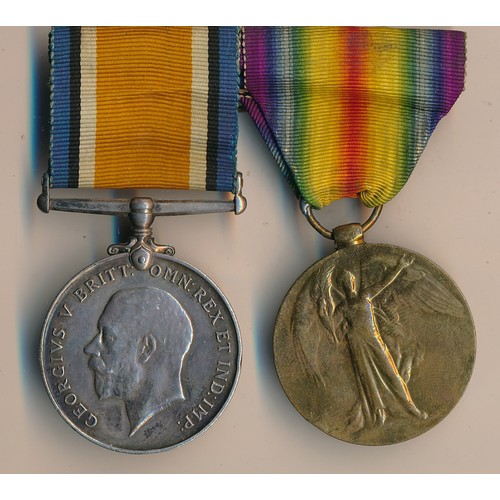 77 - WW1 British War Medal & Victory Medal to 16348 Pte J. Walker R. Berks R. very fine, swing mounted as... 