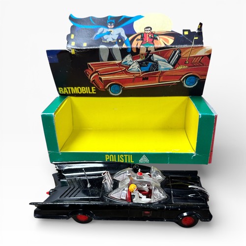 78 - Polistil Batmobile No. 34, scarce and sought-after, very good (odd mark/pin-prick chip) in good plus... 