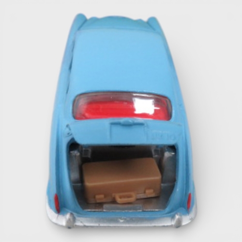 38 - Corgi No. 238 Jaguar Mk X, generally excellent in excellent to good plus box, pale blue, red interio... 