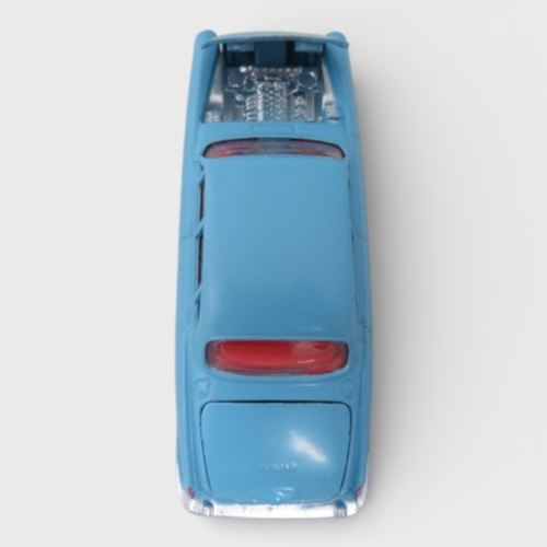 38 - Corgi No. 238 Jaguar Mk X, generally excellent in excellent to good plus box, pale blue, red interio... 