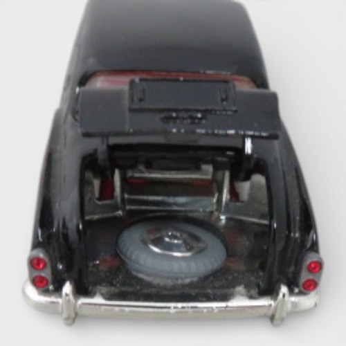 33 - Corgi No. 224 Bentley Continental Sports two-tone black and silver, red interior, grey tyres (spare ... 