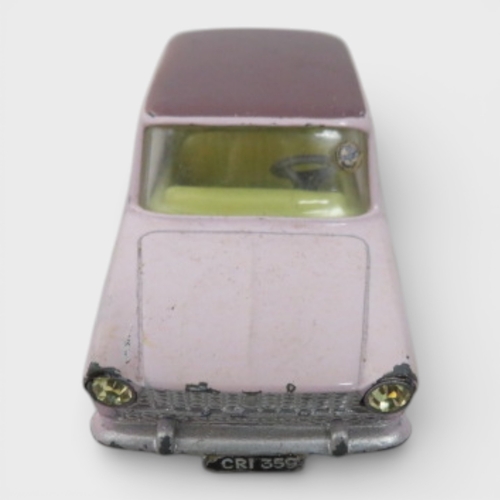 24 - Corgi Italian trio, with FIAT 1800 two-tone blue No. 217, FIAT 2100 two-tone mauve & pink No. 232 an... 
