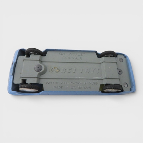 25 - Corgi American collection, with Studebaker Golden Hawk (plated finish) No. 211S, Ford Thunderbird Op... 