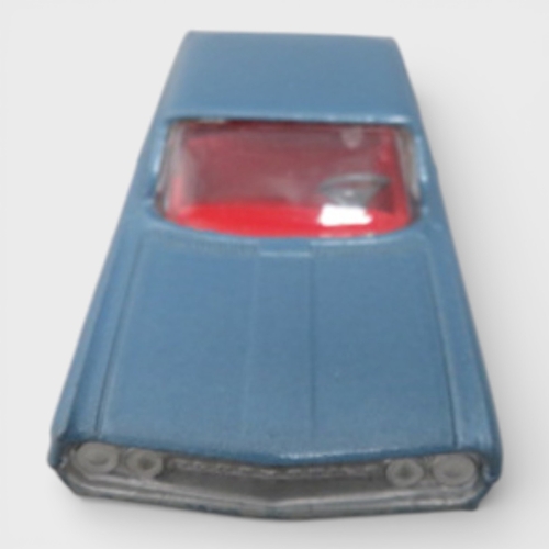 36 - Corgi No. 235 Oldsmobile Super 88, generally excellent in excellent to good plus box, metallic blue ... 