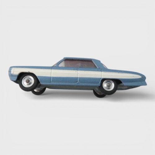 36 - Corgi No. 235 Oldsmobile Super 88, generally excellent in excellent to good plus box, metallic blue ... 