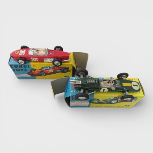 26 - Corgi F1 racing car collection, generally excellent to good plus in good plus boxes, with Ferrari No... 