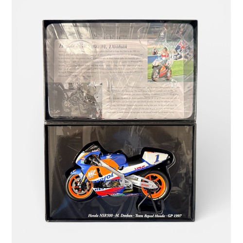 62 - Minichamps 1/12th scale 1985 Honda NSR500 Repsol M Doohan No. 122 976101 (Classic Bike series No. 39... 