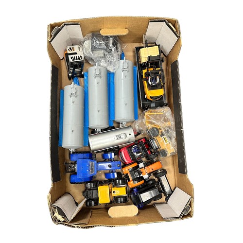 83 - Toys misc. unboxed collection, range of vehicles and scales including Dickie Power Team, generally e... 