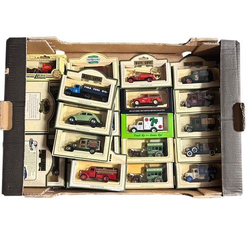 58 - Lledo Days Gone By collection, with Promotors, Coronation Street, etc., generally excellent in excel... 