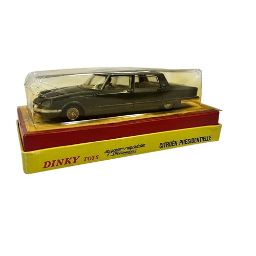 56 - French Dinky Citroen Presidentielle No. 1435, generally excellent to good plus in good plus outer li... 