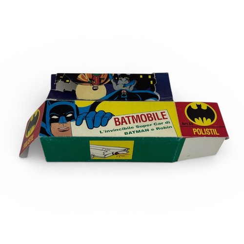 78 - Polistil Batmobile No. 34, scarce and sought-after, very good (odd mark/pin-prick chip) in good plus... 