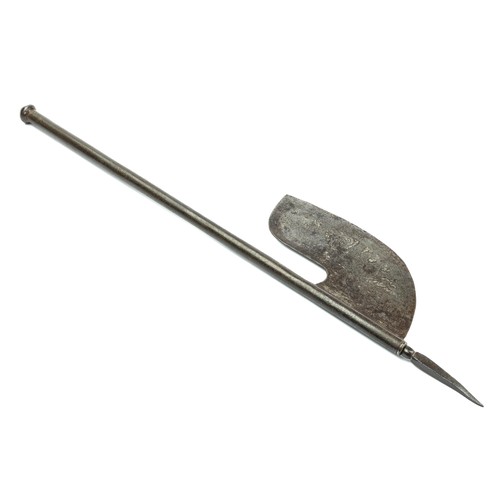 98 - Indian Elephant's Ear Axe.