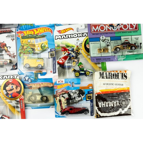 148 - Hotwheels diecast collection of cars and motorcycles, mainly in blister packs, all mint in good plus... 