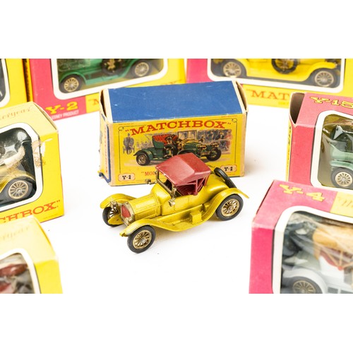 149 - Matchbox Models of Yesteryear of 21 models with 19 in window boxes, a 1911 Renault in an earlier box... 