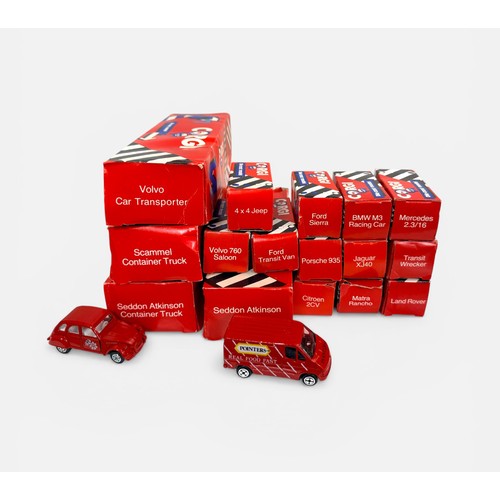 114 - Corgi range of 16 modern boxed vehicles
