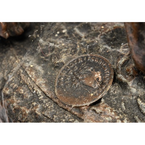 648 - Hippolyte Moreau (French, 1832-1926), pair of spelter 20th Century bronzed spelter dancing lady with... 