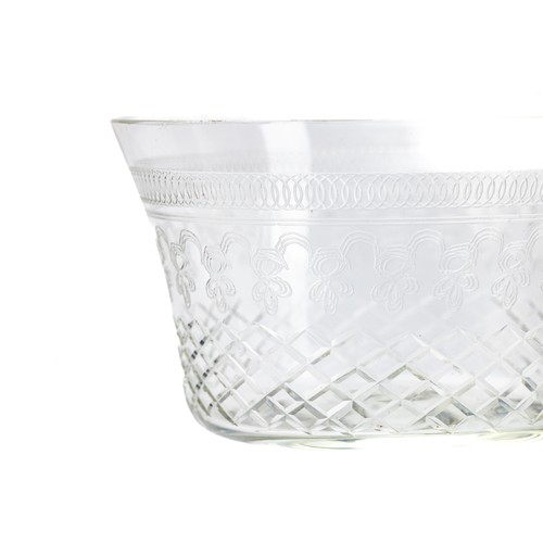 636 - Three antique glasses, includes; antique rummer glass (9cm), Pall Mall Lady Hamilton champagne glass... 