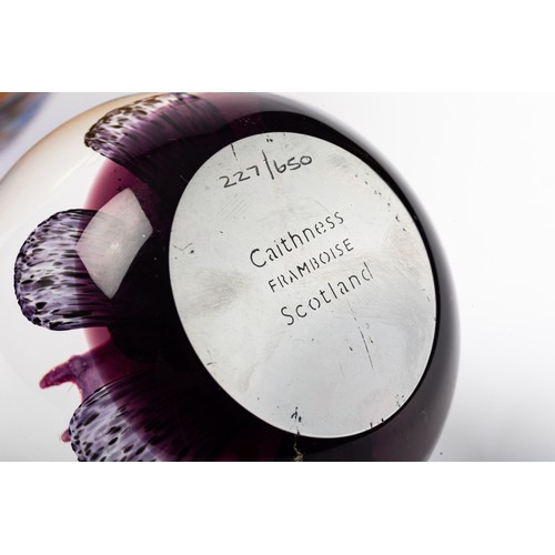 643 - Ten paperweights to include 9 Caithness examples - Fireball, Myriad, Kaleidoscope, Mooncrystal, Life... 