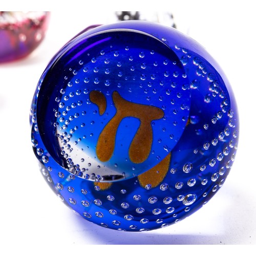 644 - Eight Caithness paperweigts to include four boxed Caithness paperweights, Inferno, Moonflower, Queen... 