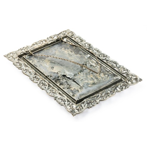 674 - A pair of early to mid 20th century cast metal panels, depicting Elizabethan courtly scenes, with a ... 