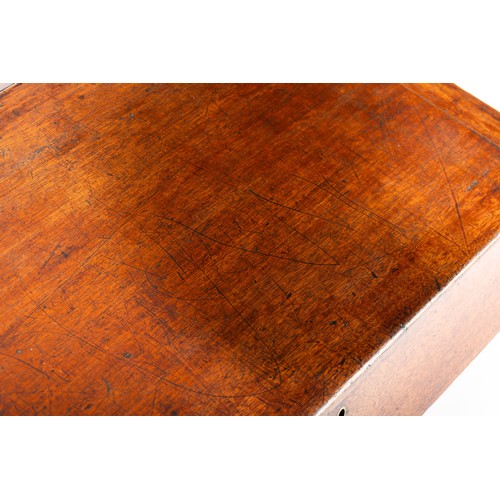 662 - A Victorian mahogany table top desk