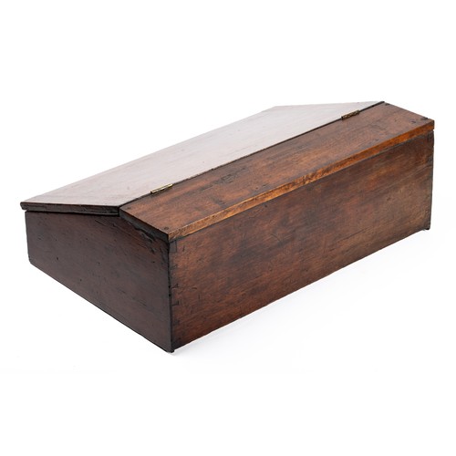 662 - A Victorian mahogany table top desk