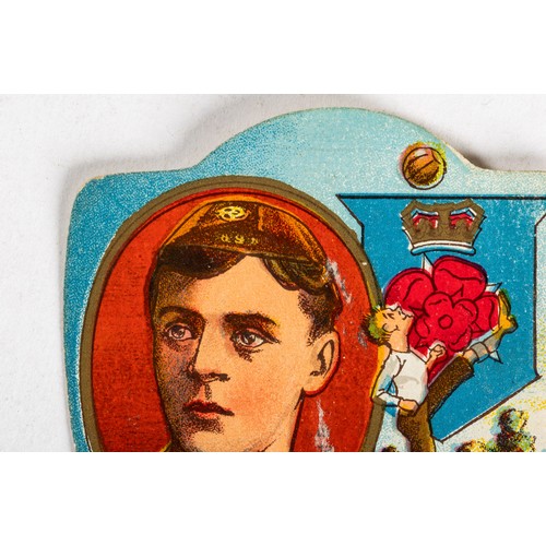 194 - Baines card, S. Bloomer, Derby County, Football icon & England International footballer.