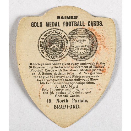 194 - Baines card, S. Bloomer, Derby County, Football icon & England International footballer.