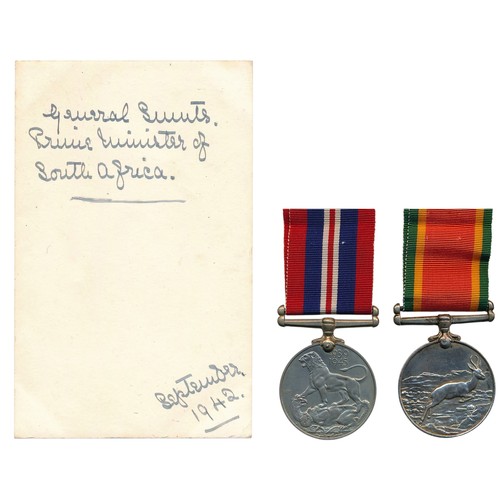522 - WW2 British War Medal and Africa Service Medal to F46574 E.A. Stone good very fine. With a b/w photo... 