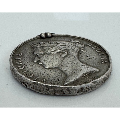 516 - British Military General Service Medal (1793-1814) awarded to THOs BAYLIS SERJt 7th FOOT. Sgt Thomas... 