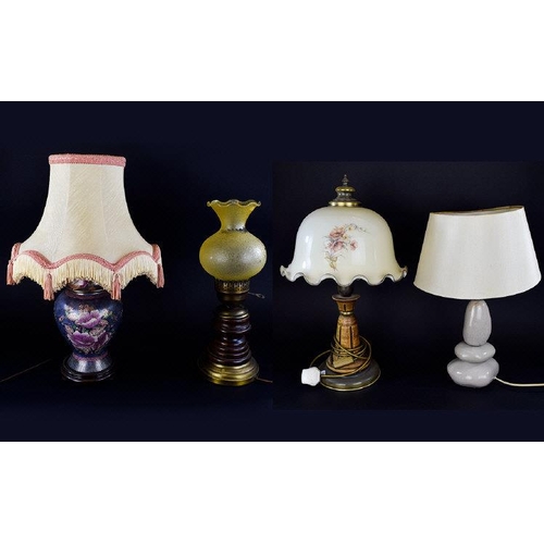 1607 - Collection Of Four Table Lamps