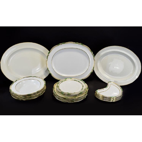 653 - Spode Copelands/ Soane & Smith China Serveware Twenty two pieces in total to include dinner plates, ... 