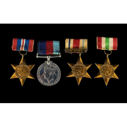 1330 - World War II Military Medals ( 4 ) In Total. Awarded to Bill Gains. Comprises 1/ The African Star. 2... 