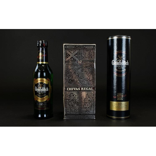 1345 - Glenfiddich Special Reserve Single Malt Aged 12 Years And A Bottle Of Chivas Reagle Aged 12 Years