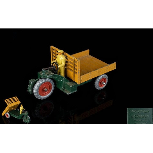 1375 - Dinky Toys 27G Die Cast Model Tilting Motor cart. Green Chassis date 1949- 1954. Excellent condition... 